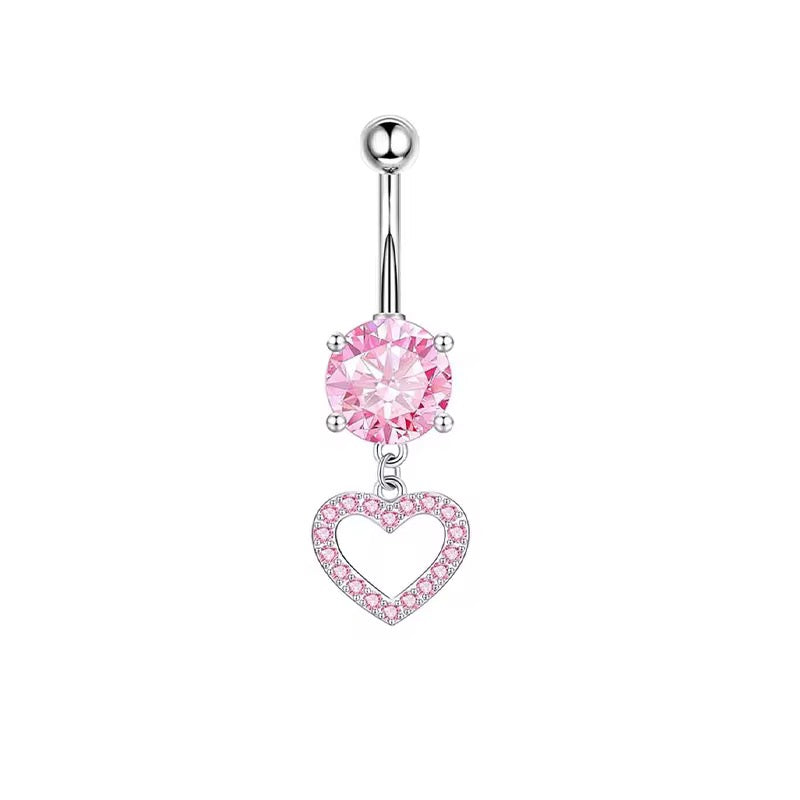 BLING HRT BELLY PIERCING