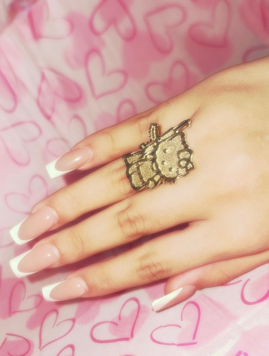 Kitty Nugget Ring
